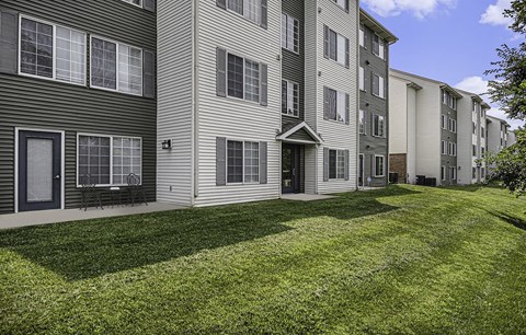 Lush Green Outdoor at Pine Tree Apartments, Omaha, 68114